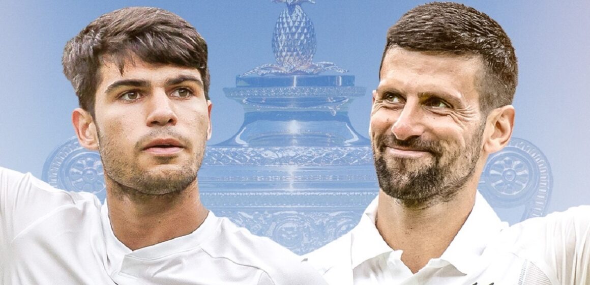 Final entre Novak Djokovic x Carlos Alcaraz pelo Wimbledon 2024 ocorre neste domingo