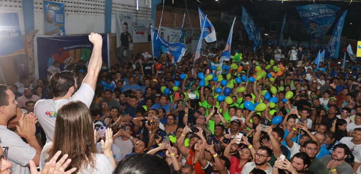 Lançamento do “Movimento Muda Belém” reúne milhares em noite de festa