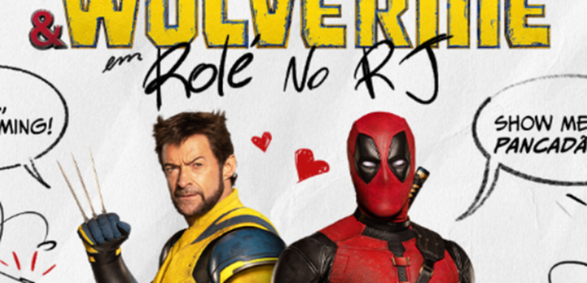 Ryan Reynolds e Hugh Jackman virão ao Brasil para promover Deadpool & Wolverine