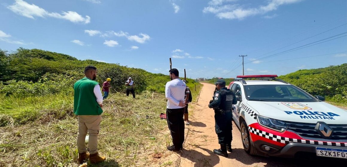 Ação flagra crime ambiental em Salinópolis