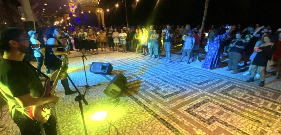 ‘Rock na Orla’ anima o público na Estação das Docas