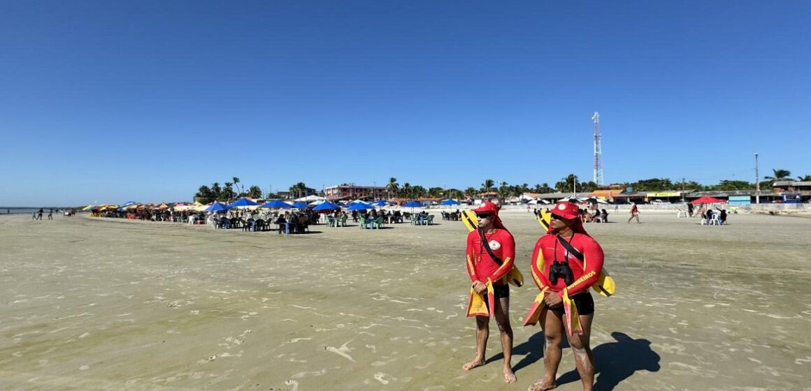 Praias de Marapanim apresentam tranquilidade no segundo domingo de julho