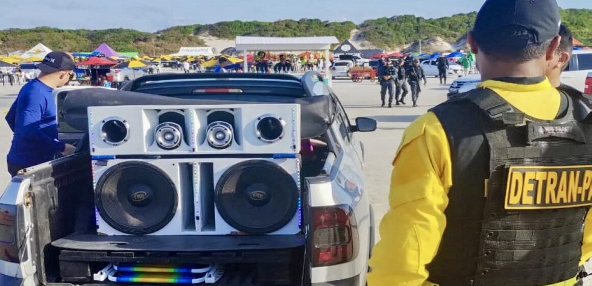 Festas com sons automotivos e ‘paredões’ são proibidas pela Justiça nas praias de Salinópolis