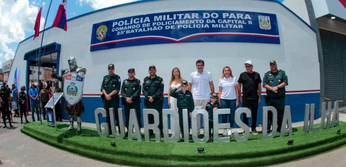 Estado entrega novo Batalhão da PM na Ilha de Mosqueiro, em Belém
