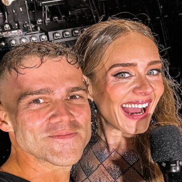 Adele convida fã brasileiro ao palco