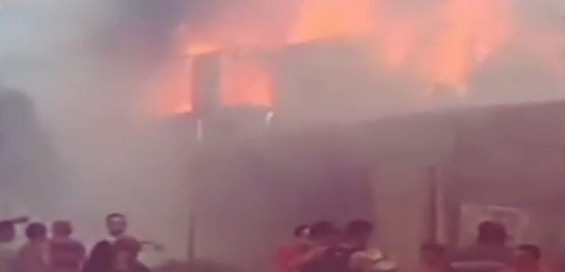 Casas no bairro da Terra Firme são atingidas por incêndio