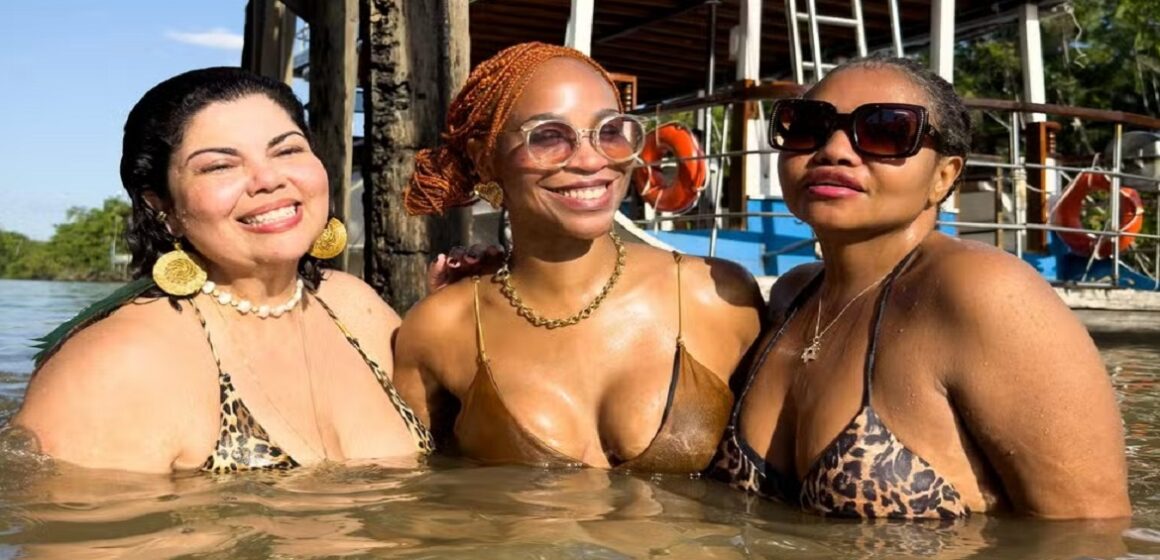 Gaby Amarantos leva Fred Nicácio, Karol Conka e Fabiana Karla ao Combu