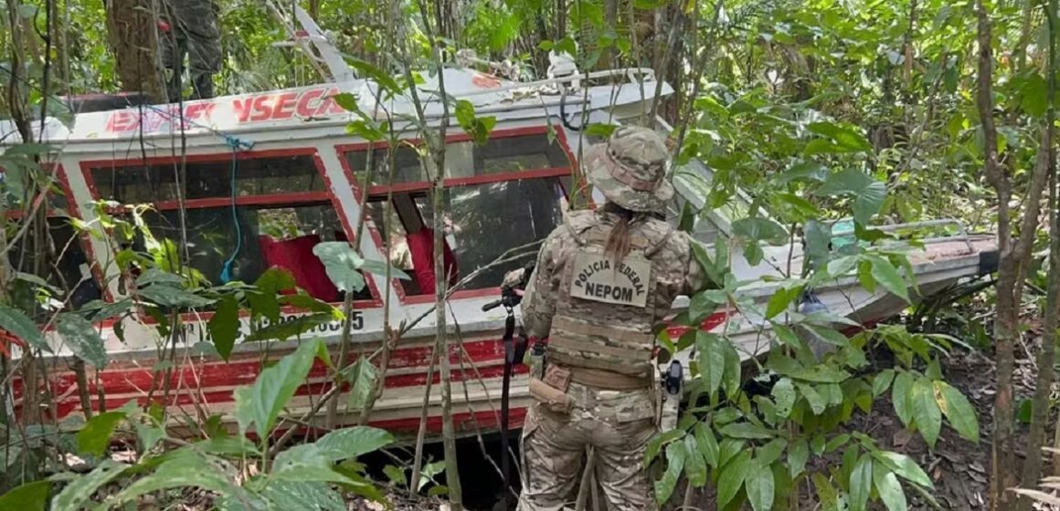 Lancha sequestrada com pessoas em Porto de Moz é encontrada no Amapá