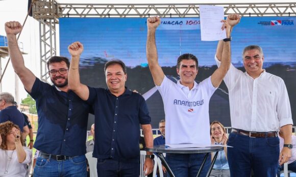 Governador Helder assina OS e Estado inicia obras de ponte sobre o Rio Maguari, em Ananindeua