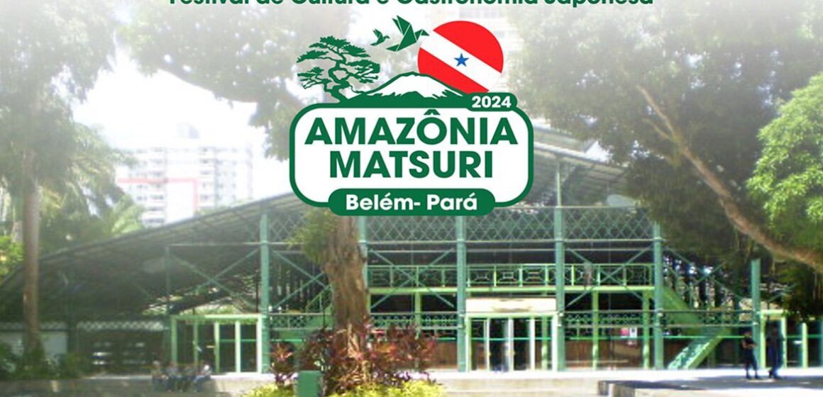 Parque da Residência é palco do maior festival de cultura e gastronomia japonesa em Belém
