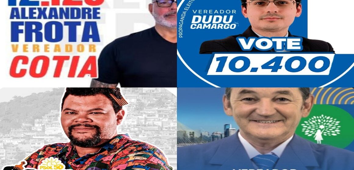 Veja alguns famosos que são candidatos nesta eleição 2024