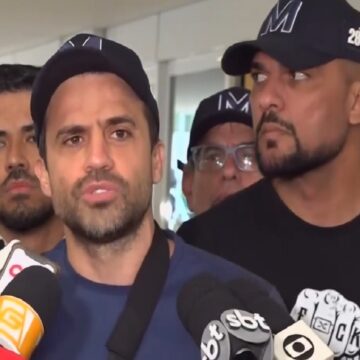 Pablo Marçal recebe alta hospitalar após ser agredido por Datena