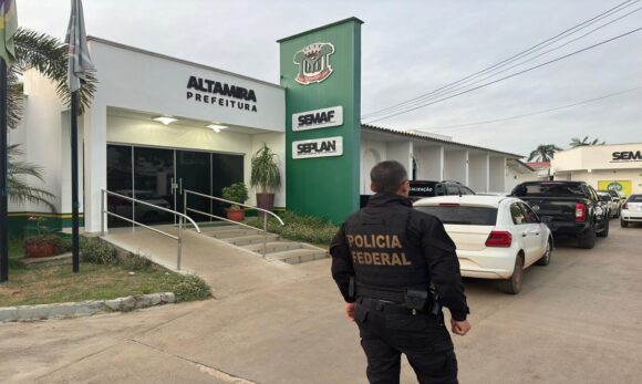 Operação da Polícia Federal mira fraudes em licitações em Altamira