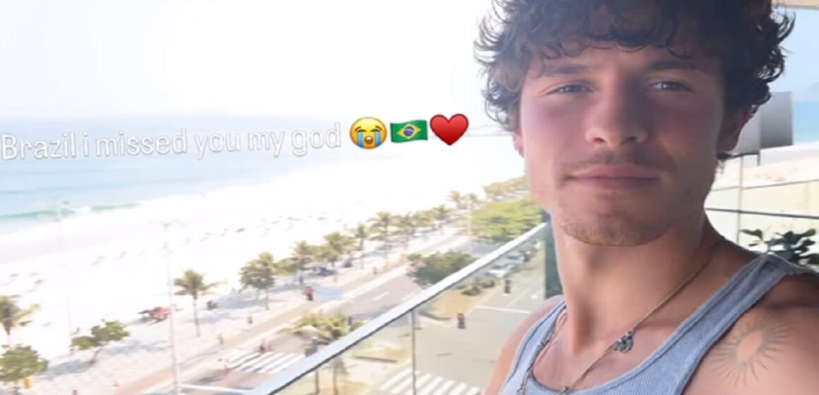 Shawm Mendes chega ao Brasil para show no Rock in Rio 2024