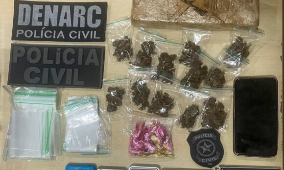 Polícia prende em Belém suspeito de tráfico de drogas em hotel