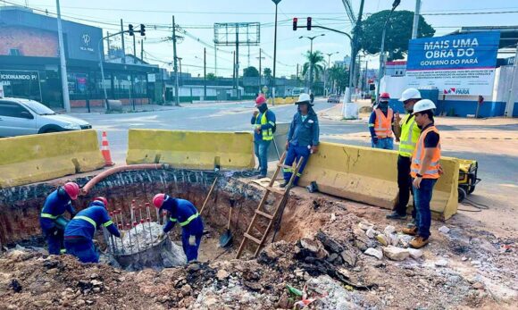 Construção de viadutos avançam em Ananindeua