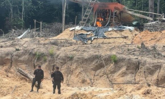 Polícia prende em Santarém suspeito de liderar garimpo ilegal em operação “Black Gold”