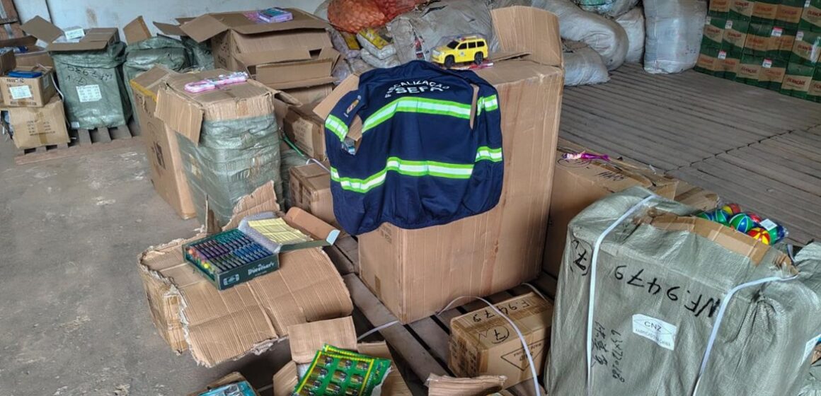 Sefa apreende produtos importados subfaturados e sem selo do Inmetro