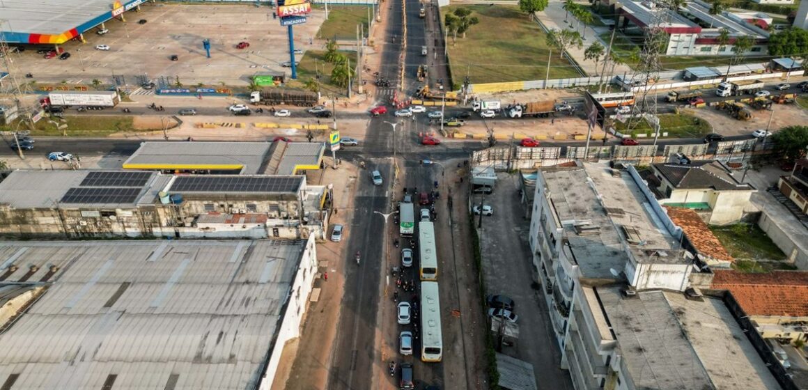Estado ergue as rampas do viaduto da Mário Covas e trânsito é alterado por 90 dias