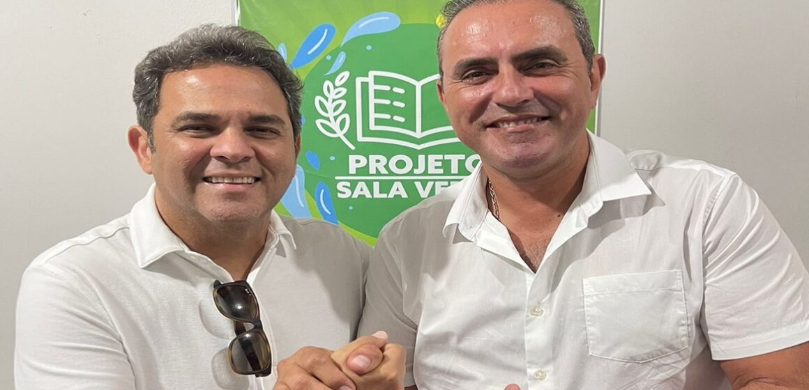 Priante recebe o prefeito de Prainha