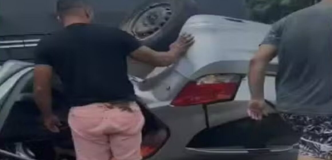 Entre Castanhal e Santa Izabel, homem morre e outras 3 pessoas ficam feridas após carro capotar