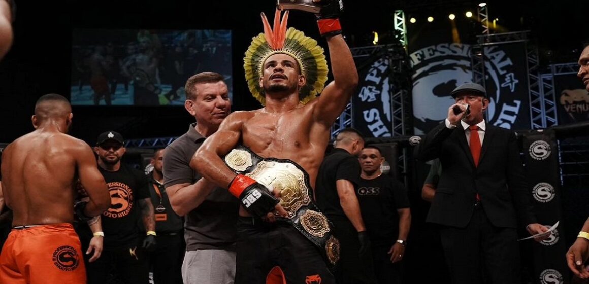 Wendel “O Índio Acreano” vence o cinturão dos pesos-penas