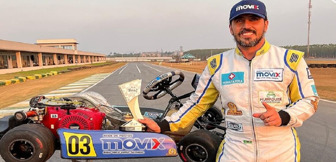 Mauro Folha conquista bicampeonato paraense de kart