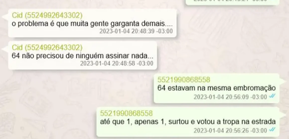 print_cavaliere_mauro_cid “Em 64 não precisou assinar nada”, diz Cid em mensagens golpistas