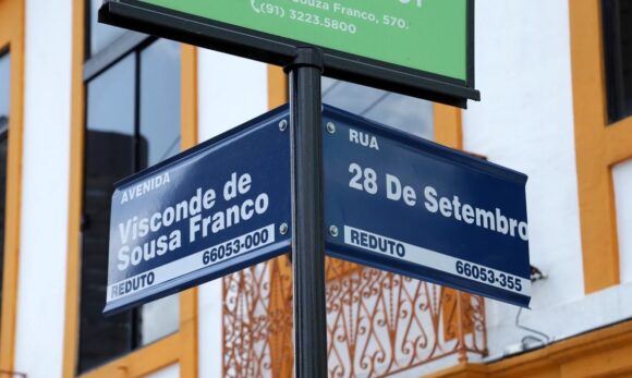 Av. Visconde de Souza Franco e Rua 28 de Setembro passam por mudanças no trânsito para avanço de obras na Nova Doca