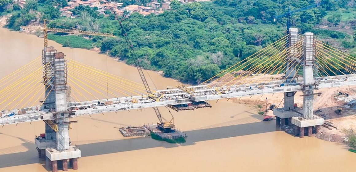 Terceira ponte sobre o Rio Itacaiúnas chega à fase final e será entregue em dezembro