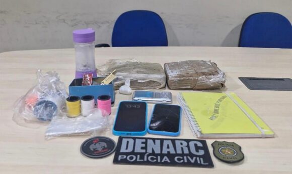 Homem é preso por tráfico de drogas em Belém