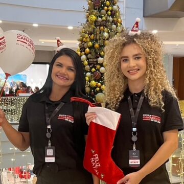 Escola Canadense promove ação de Natal no Boulevard Shopping