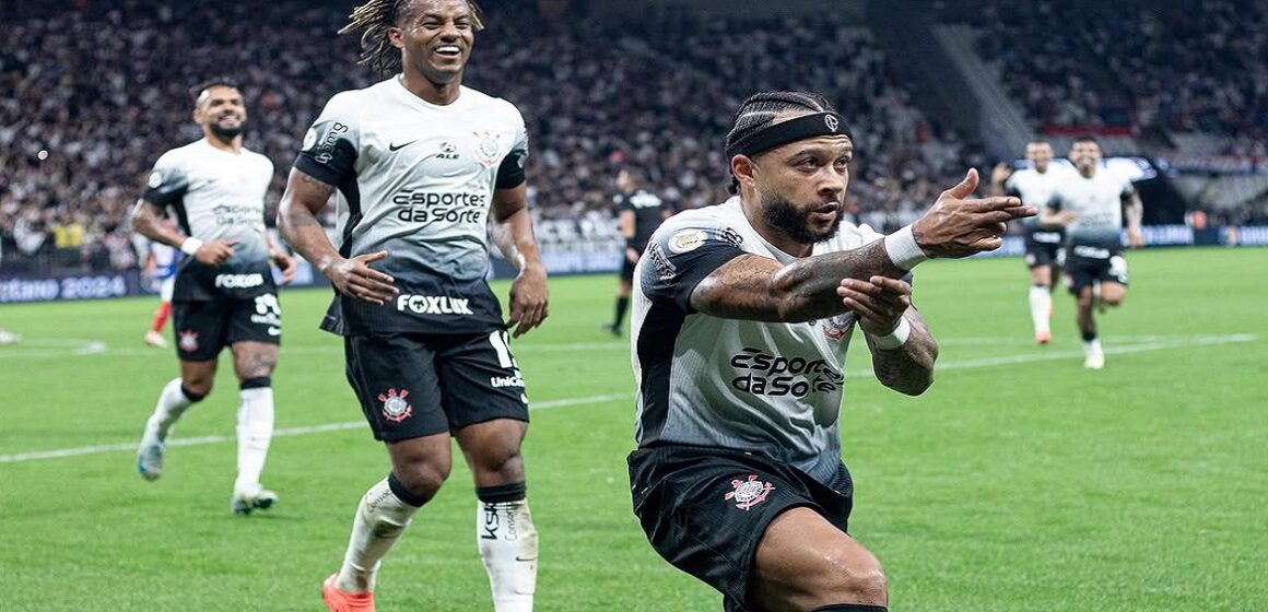 Corinthians vence o Bahia pelo Campeonato Brasileiro