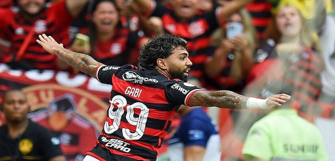 Gabigol se despede do Flamengo em empate com o Vitória