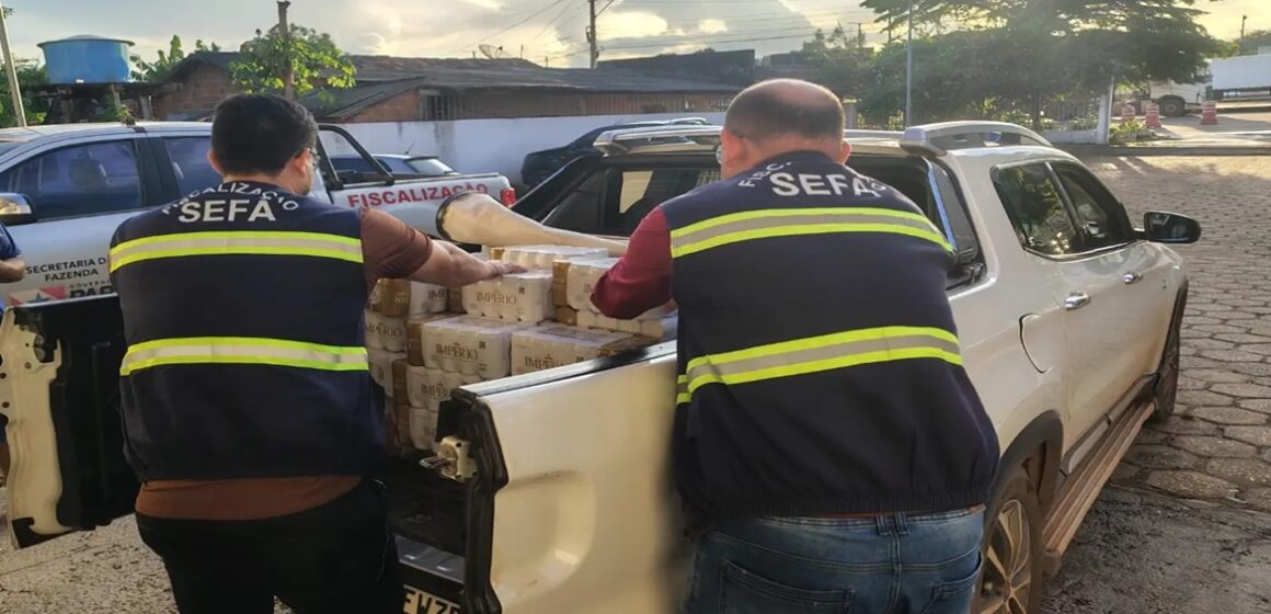 Em Dom Eliseu, 2.625 cervejas em lata sem nota fiscal são apreendidas