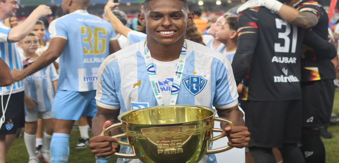 Marcelinho inicia 2025 com título e goleada pelo Paysandu