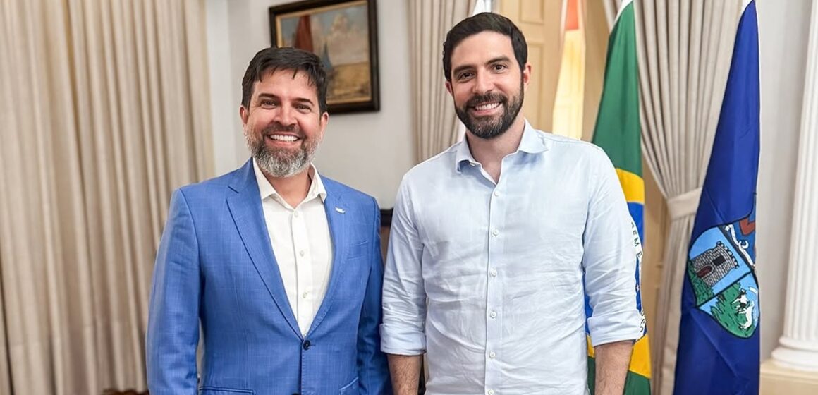 Rubens Magno reúne com prefeito de Belém