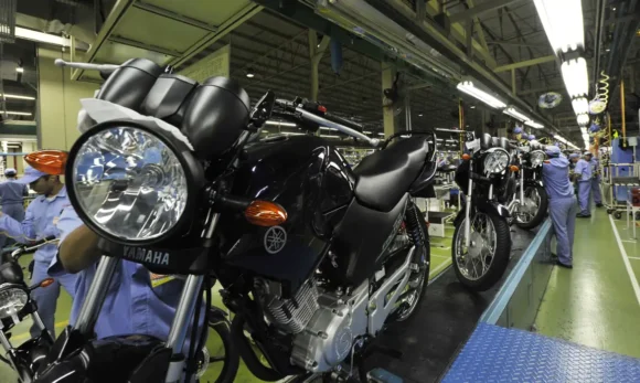 Produção de motocicletas cresceu 11,1% em 2024, aponta Abraciclo