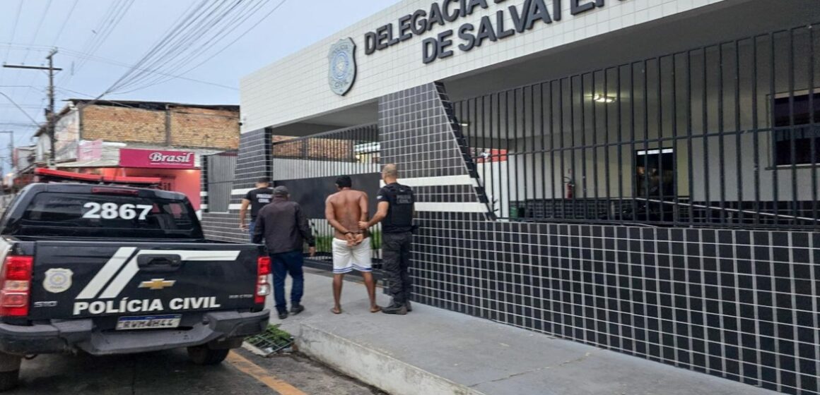 Em Salvaterra, suspeito de homicídio é preso