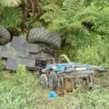 Em Itupiranga, duas pessoas morrem e outras ficam feridas em acidente com trator