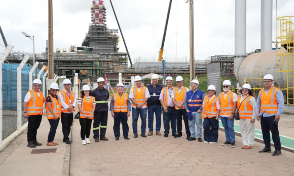Gás Natural: comitiva da Arcon visita parque energético de Barcarena e conhece obras