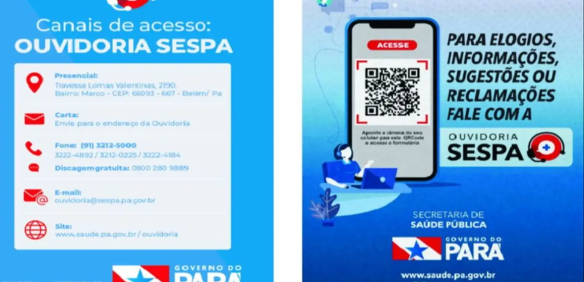 20250207163031-GC00064400-F00222595E Ouvidoria do Sespa divulga canais oficiais para receber manifestações da população