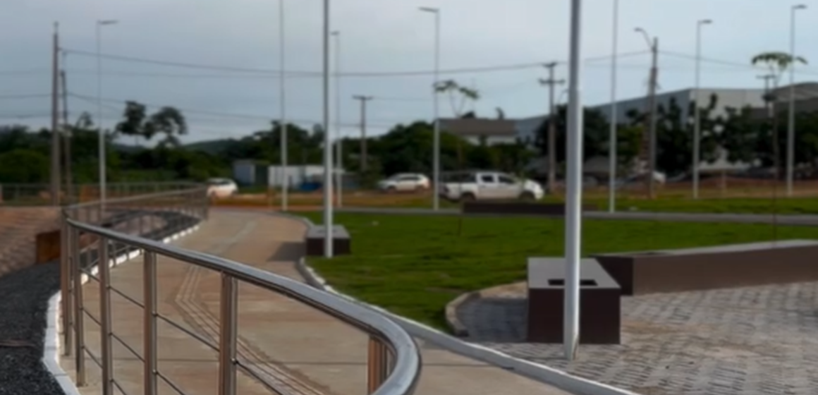 Prefeita Josemira apresenta as obras do Parque Linear em Canaã dos Carajás