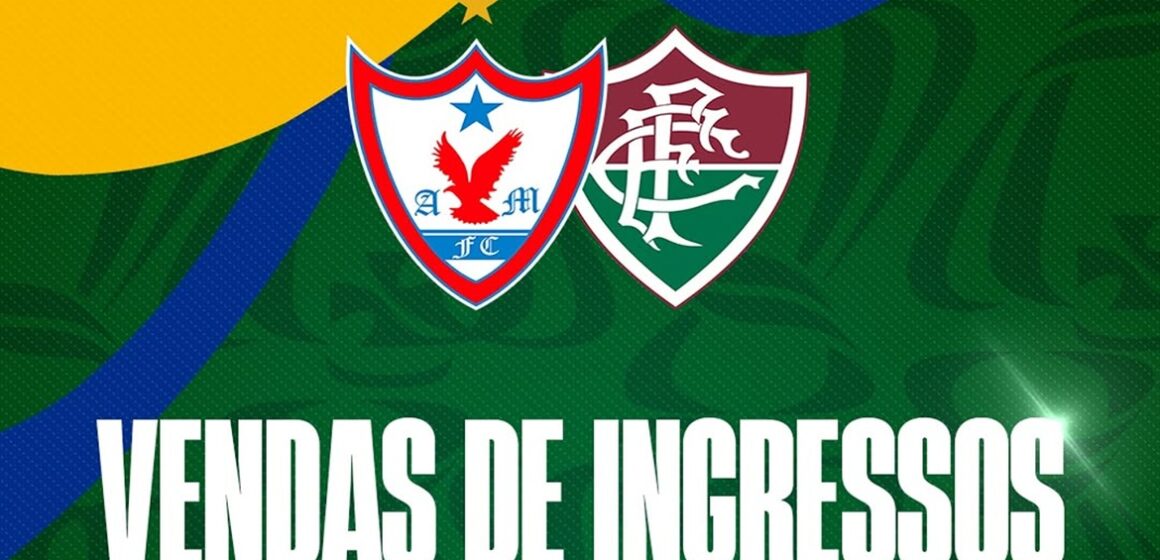 Saiba onde comprar ingressos para a partida entre Fluminense e Águia de Marabá