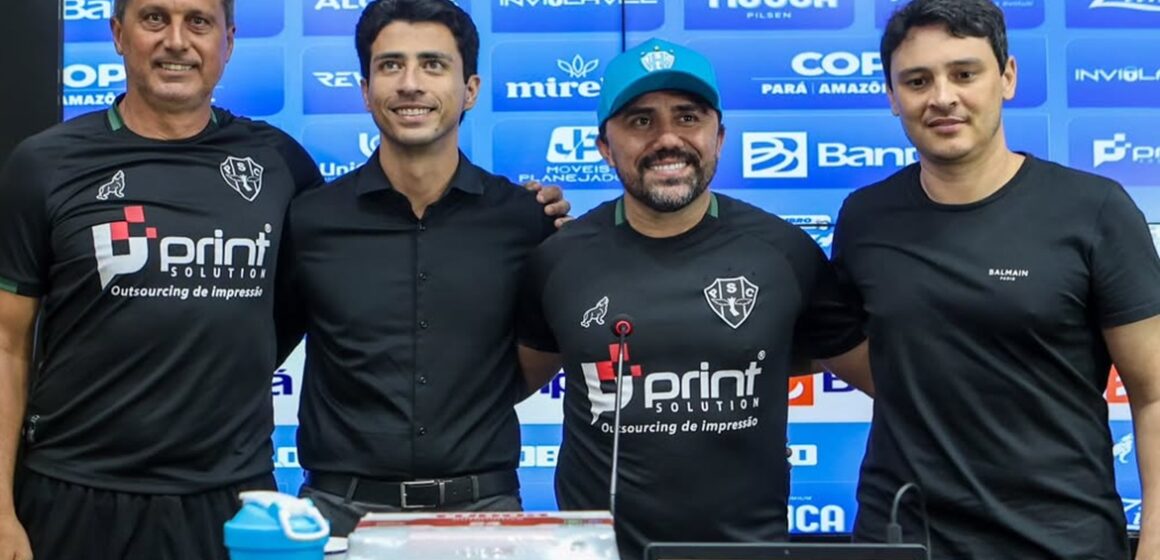 Técnico Luizinho Lopes é apresentado no Paysandu