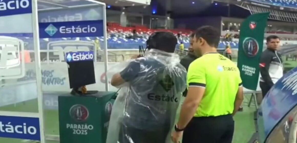 Falha do VAR causa controvérsia em jogo entre Remo e Capitão Poço no Parazão