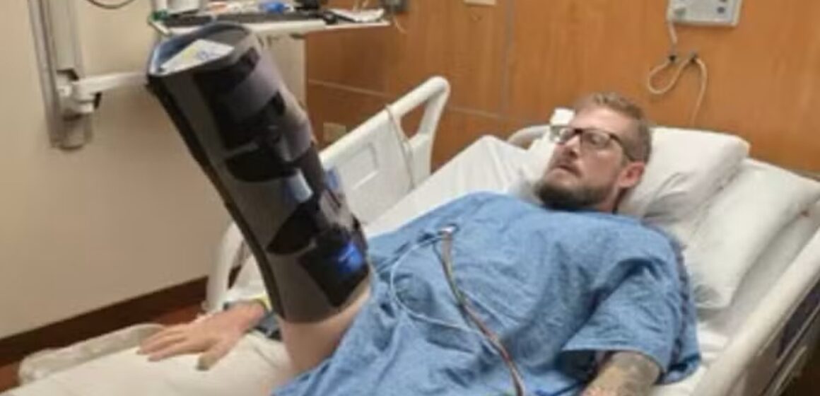 Após queimar o dedo em uma frigideira, homem teve as duas pernas amputadas