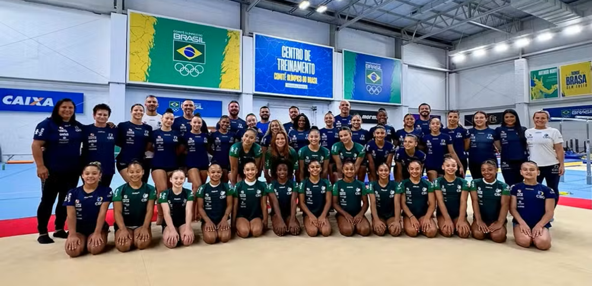 Seleção Brasileira de Ginástica Artística inicia ciclo de treinamentos para 2025