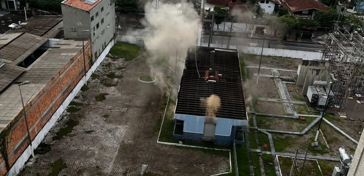 Moradores de bairros de Belém ficam sem energia após princípio de incêndio atingir subestação