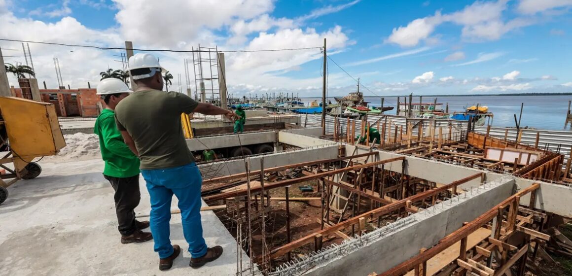 Avança a obra do novo Terminal Hidroviário Turístico de Icoaraci, mais um equipamento que prepara Belém para atrair turistas de todo o país e do exterior